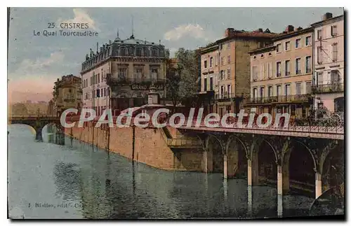 Cartes postales Castres Le Quai Tourcaudiere