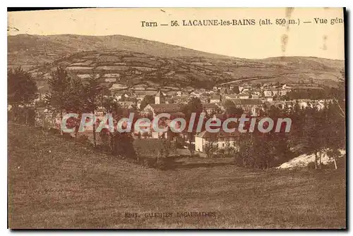 Ansichtskarte AK Lacaune Les Bains Vue Generale