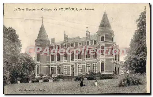 Ansichtskarte AK Chateau De Poudeous Par Lavaur