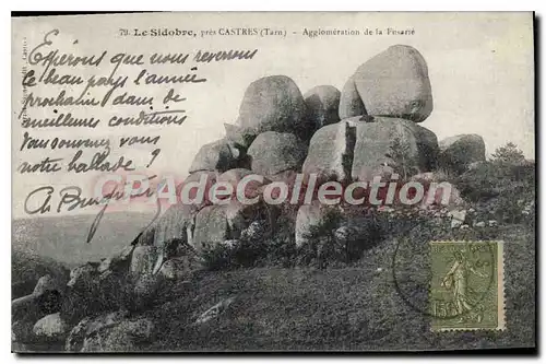 Ansichtskarte AK Le Sidobre pr�s Castres Agglomeration De la Fusari�