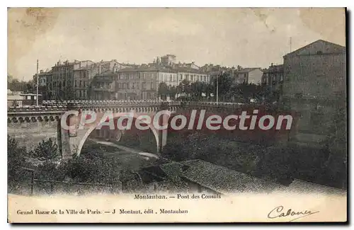 Cartes postales Montauban Pont Des Consuls