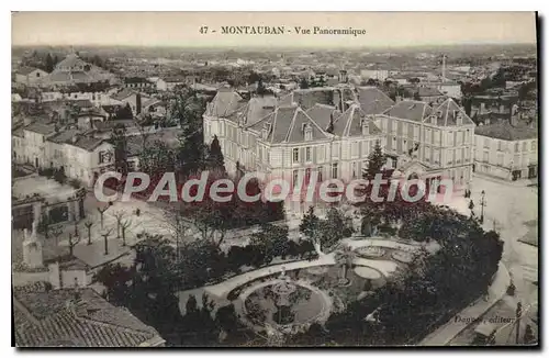 Cartes postales Montauban Vue Panoramique