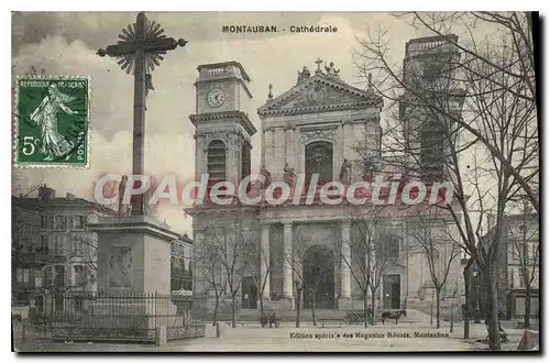 Cartes postales Montauban Cathedrale