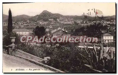 Cartes postales Hyeres Vue Generale