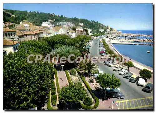 Cartes postales moderne Le Lavandou Le Boulevard Et La Plage