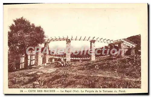 Cartes postales Le Rayol La Pergola De La Terrasse du Patek