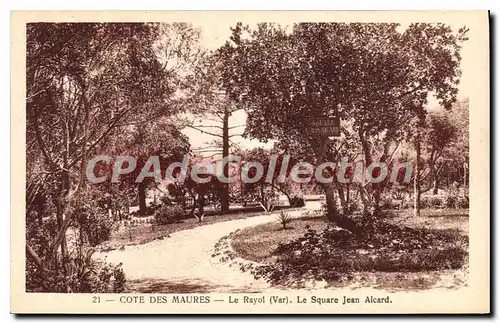 Cartes postales Le Rayol Le Square Jean Aicard