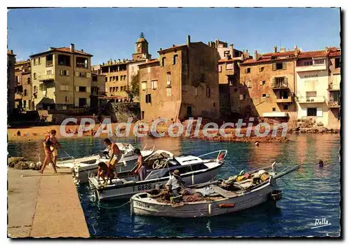 Cartes postales moderne St Tropez La Pouncho Au Port Des Pecheurs