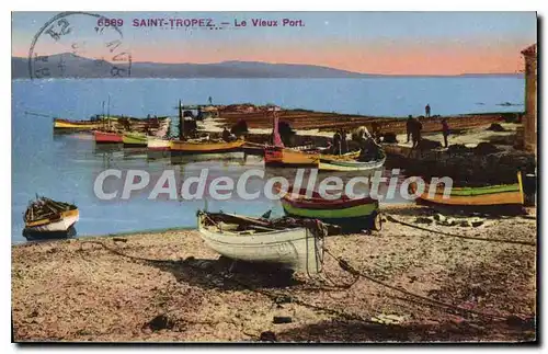 Cartes postales Saint Tropez Le Vieux Port