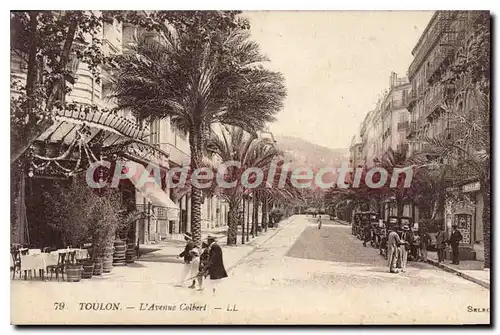 Cartes postales Toulon L'Avenue Colbert