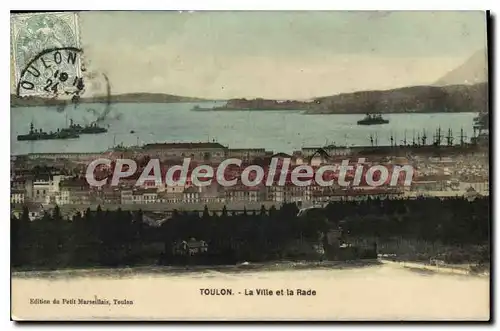 Cartes postales Toulon La Ville Et La Rade