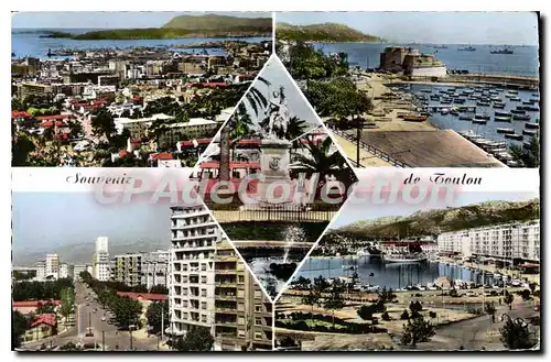 Cartes postales Toulon Cote D'Azur souvenir