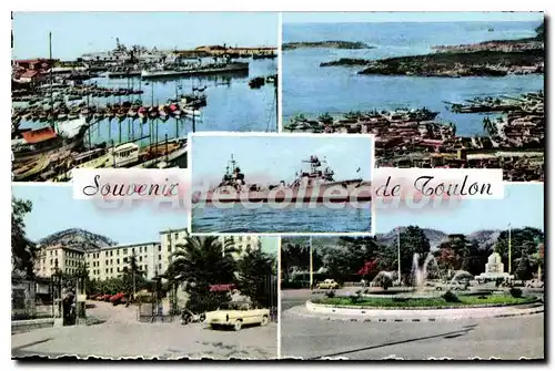 Cartes postales Toulon souvenir