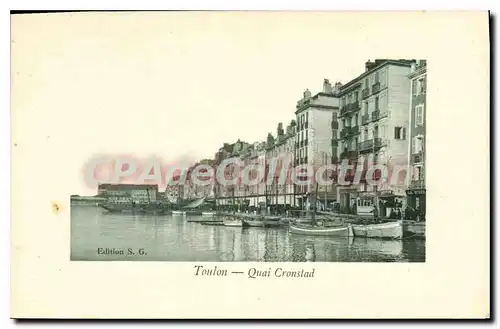 Cartes postales Toulon Quai Cronstad