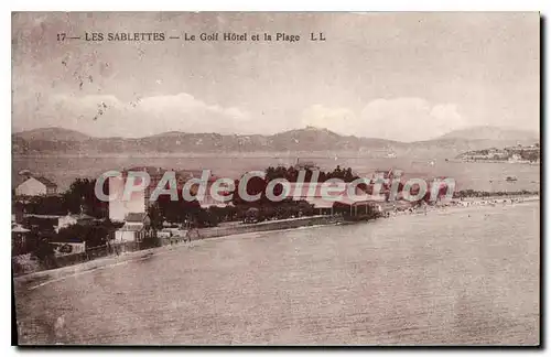 Cartes postales Les Sablettes Le Golf Hotel Et La Plage