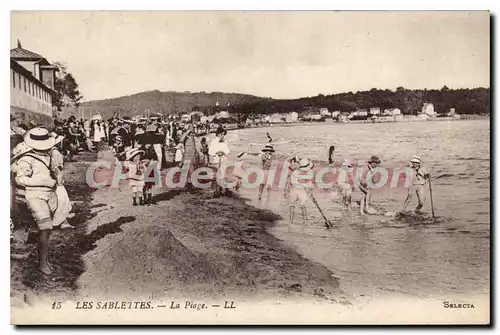 Ansichtskarte AK Les Sablettes La Plage