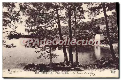 Cartes postales Cornichel De L'Esterel La Plage D'Aurelle