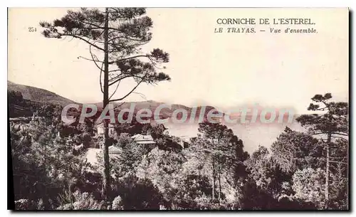 Cartes postales Cornichel De L'Esterel Le Trayas Vue D'Ensemble