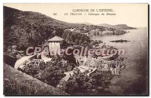 Cartes postales Cornichel De L'Esterel Le Trayas Calanque Du Maupas