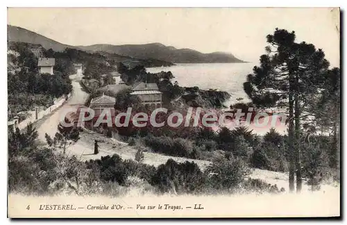 Cartes postales L'Esterel Corniche D'Or Vue Sur Le Trayas