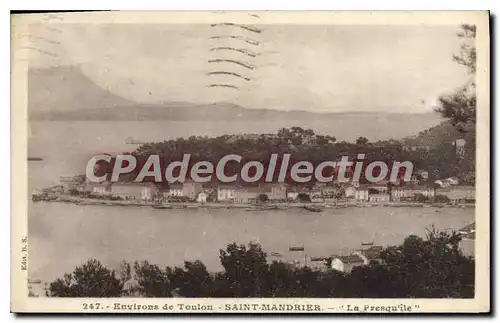 Cartes postales Saint Mandrier Toulon La Presquile