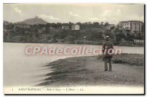 Cartes postales Saint Raphael Rade D'Agay L'Hotel