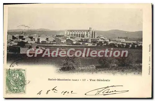 Cartes postales Saint Maximin Vue Generale