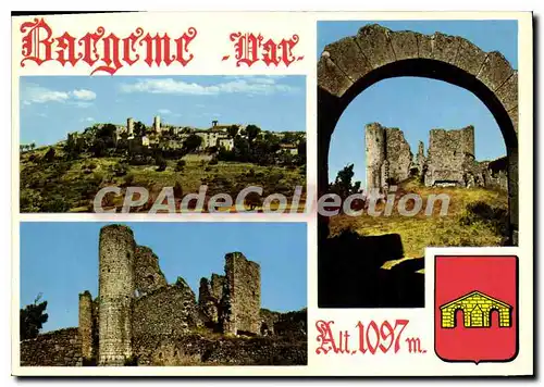 Cartes postales moderne Bargeme Le Plus Haut Village Du Var