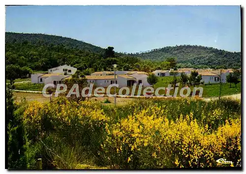 Cartes postales moderne Bormes Les Mimosas La Manne Vue Generale