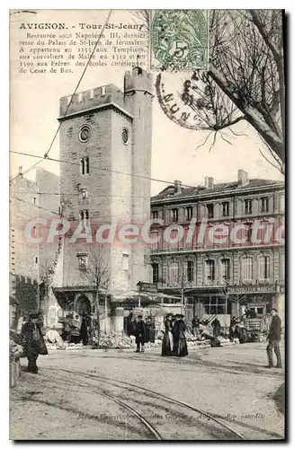 Cartes postales Avignon Tour St Jean Restauree