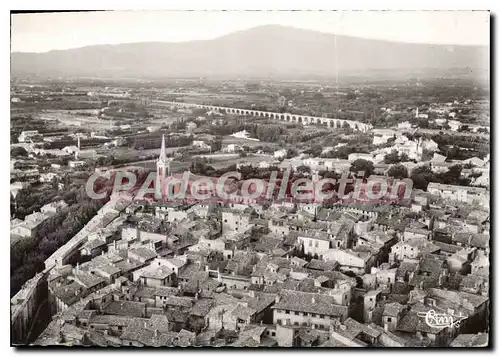 Moderne Karte Carpentras Vue Aerienne Generale Eglise