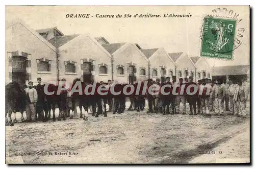 Cartes postales Orange Caserne du 55�me d'artillerie l'abreuvoir