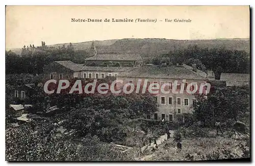 Cartes postales Notre Dame De Lumiere Vue Generale