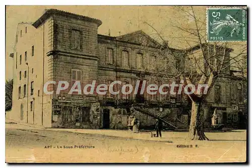 Cartes postales Apt La Sous Prefecture