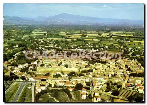 Cartes postales moderne Courthezon Vue Generale Et Massif Du Mont Ventoux