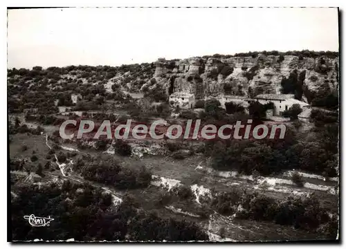 Cartes postales moderne Le Baucet Vue Aerienne Hameau De St Gens rochers champignons