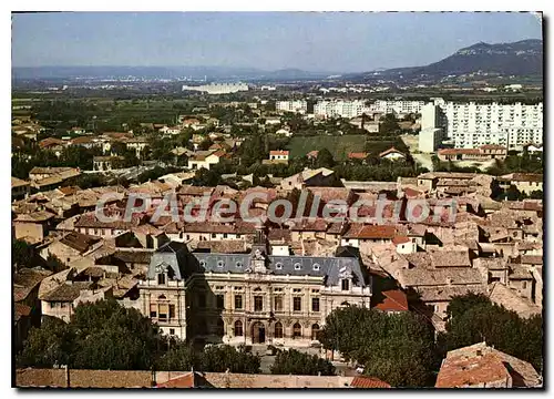 Moderne Karte Bollene La Mairie Vue Panoramique