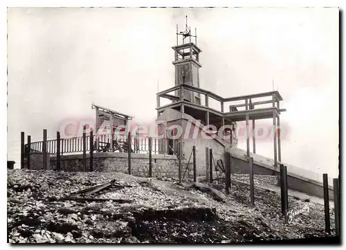 Moderne Karte Mont Ventoux La Tourelle De I'Observatoire