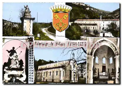 Cartes postales moderne Pelerinage De St Gens