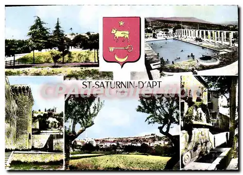 Cartes postales moderne St Saturnin D'Apt