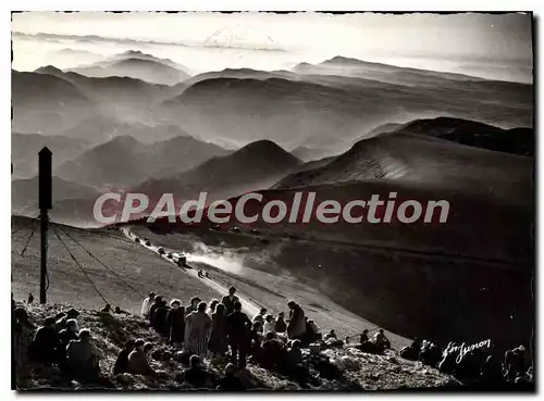 Cartes postales moderne Mont Ventoux Col Et Dome Des Tempetes Dans Le Fond