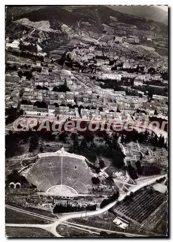 Cartes postales moderne Vaison La Romaine Vue Aerienne th��tre et ville romaine