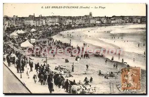 Cartes postales Les Sables D'Olonne La Plage