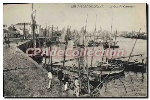 Cartes postales Les Sables D'Olonne La Cale Du Commerce