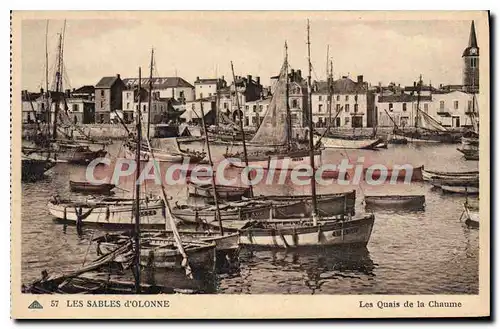 Cartes postales Les Sables D'Olonne Les Quais De La Chaume