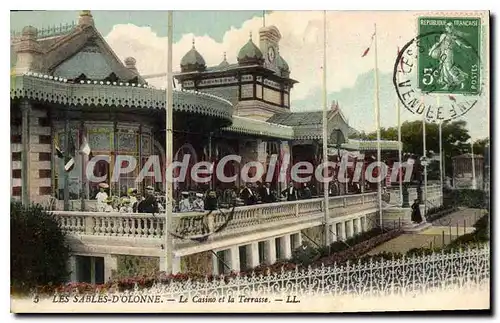 Cartes postales Les Sables D'Olonne Le Casino Et La Terrasse