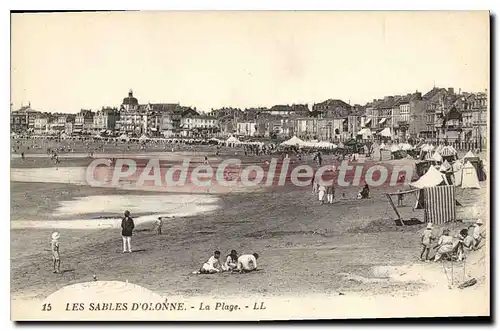 Cartes postales Les Sables D'Olonne La Plage