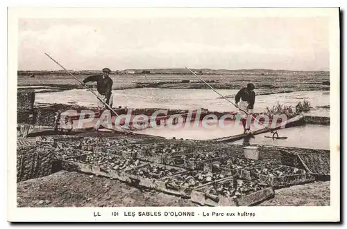 Cartes postales Sables D'Olonne Le Parc Aux Huitres