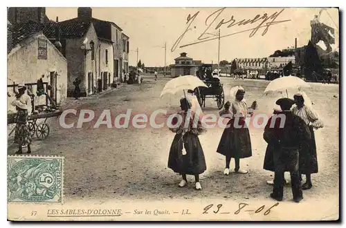 Cartes postales Sables D'Olonne Sur Les Quais