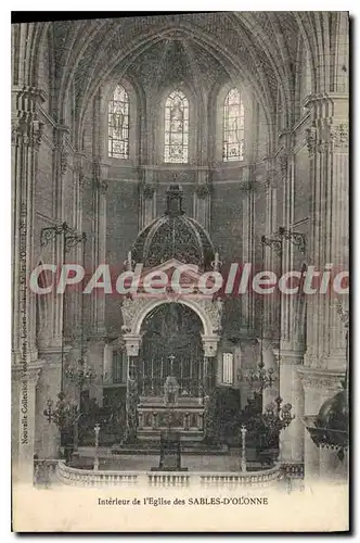 Cartes postales Sables D'Olonne Interieur De I'Eglise